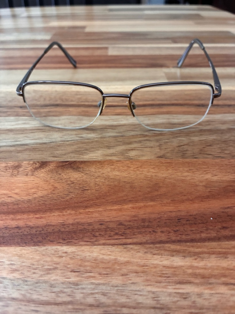 Altair A118 Armor Eyeglasses Glasses Frames Half-rim Metal 54-18-145 - Picture 2 of 11